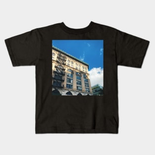 Soho Sky New York City Architecture Kids T-Shirt